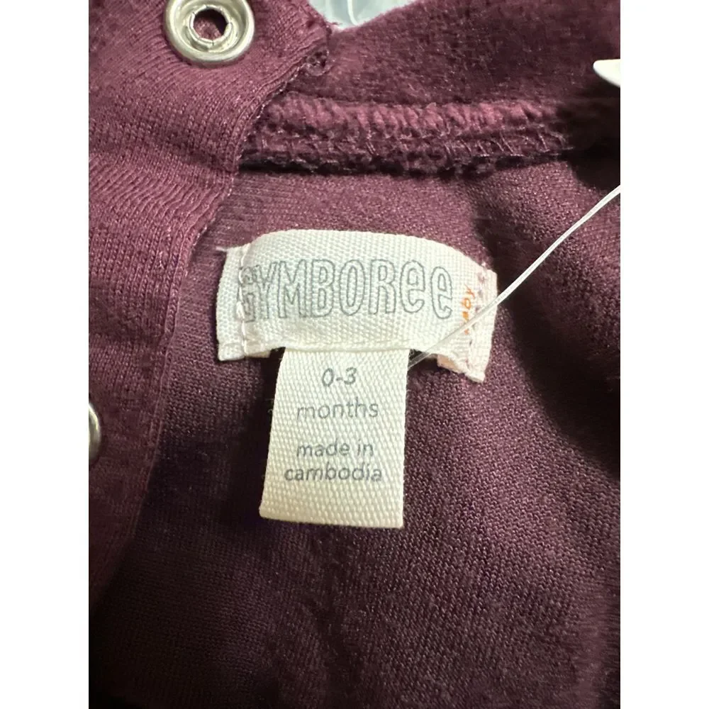 Gymboree Top‎ Kids 0-3 Months NWT